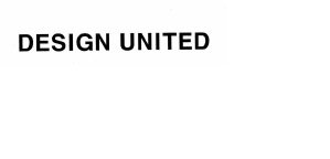 Trademark DESIGN UNITED