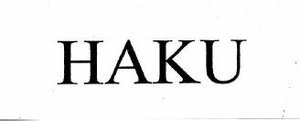 Trademark HAKU