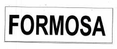 Trademark FORMOSA