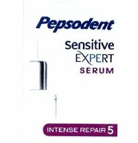 Trademark PEPSODENT SENSITIVE EXPERT SERUM INTENSE REPAIR 5