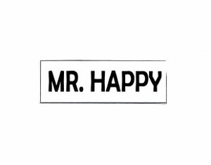 Trademark MR. HAPPY