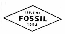 Trademark ISSUE NO FOSSIL 1954