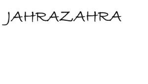 Trademark JAHRAZAHRA