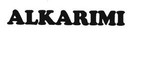 Trademark ALKARIMI