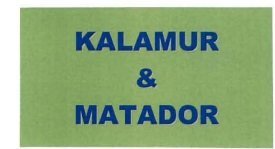 Trademark KALAMUR & MATADOR