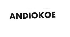 Trademark ANDIOKOE