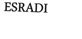 Trademark ESRADI