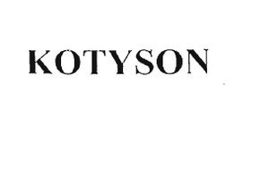 Trademark KOTYSON