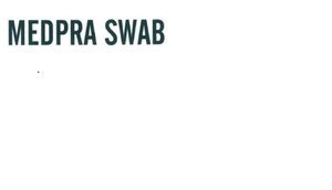 Trademark MEDPRA SWAB