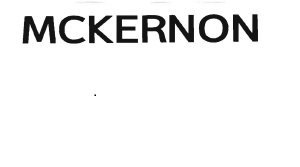 Trademark MCKERNON