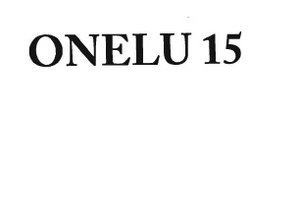 Trademark ONELU 15