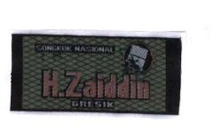 Trademark H.ZAIDDIN