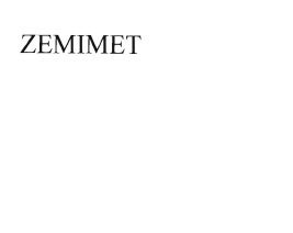 Trademark ZEMIMET