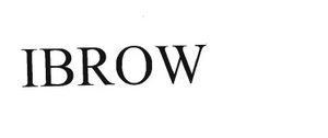 Trademark IBROW