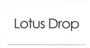 Trademark LOTUS DROP