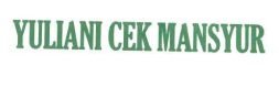 Trademark YULIANI CEK MANSYUR