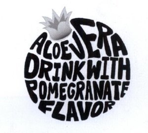 Trademark Aloe Vera Drink with Pomeeranate Flavor