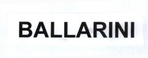 Trademark BALLARINI