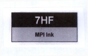 Trademark 7HF MPI Ink