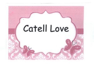 Trademark CATELL LOVE + LOGO