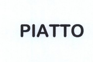 Trademark PIATTO