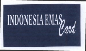 Trademark INDONESIA EMAS CARD