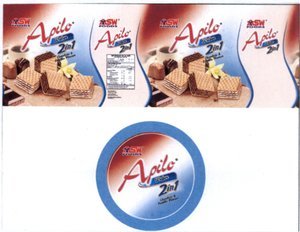 Trademark APILO wafer 2 in 1