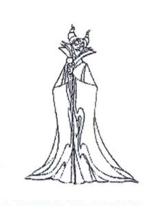 Trademark Lukisan Maleficent