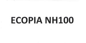 Trademark ECOPIA NH100