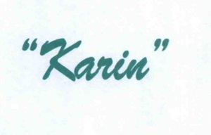 Trademark KARIN