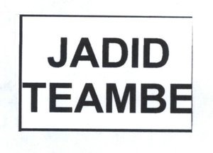 Trademark JADID TEAMBE