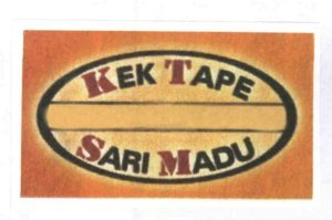 Trademark KEK TAPE SARI MADU