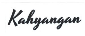 Trademark KAHYANGAN