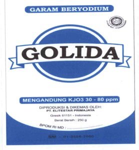 Trademark GOLIDA