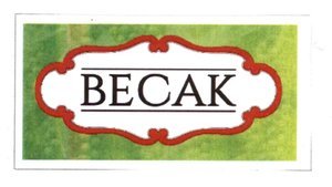 Trademark BECAK + LOGO