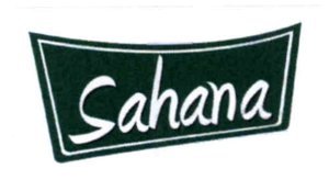 Trademark Sahana