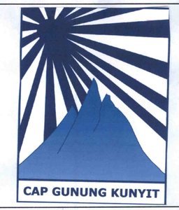 Trademark LOGO + CAP GUNUNG KUNYIT