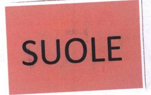 Trademark SUOLE