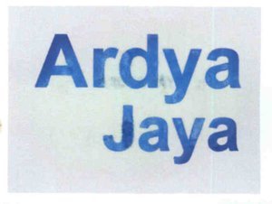 Trademark ARDYA JAYA