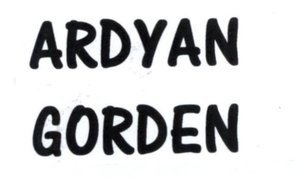 Trademark ARDYAN GORDEN