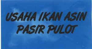 Trademark USAHA IKAN ASIN PASIR PULOT