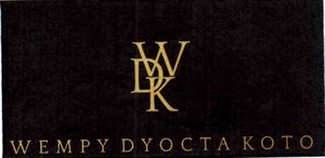 Trademark WDK WEMPY DYOCTA KOTO