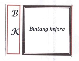 Trademark BINTANG KEJORA