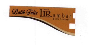 Trademark BATIK TULIS HR AMBAR