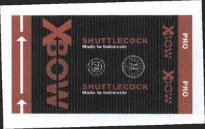 Trademark XBOW SHUTTLECOCK