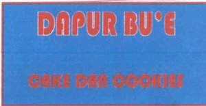 Trademark DAPUR BU'E