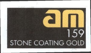 Trademark am 159 STONE COATING GOLD