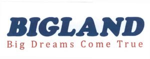 Trademark BIGLAND Big Dreams Come True