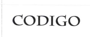 Trademark CODIGO