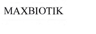 Trademark MAXBIOTIK